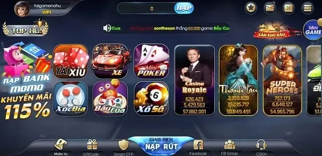 Hạng mục thể thao cấp Vin77 - Vin77